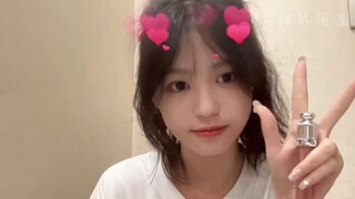 "Starlight falls into the depths of your eyes, and I, too, tumble into them."