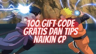 100 GIFT CODE FREE DAN CARA NAIKIN CP UNTUK NEWBIE - EPIC NINJA