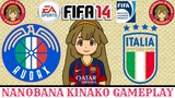 FIFA 14 | Audax Italiano 🇨🇱 VS 🇮🇹 Italy