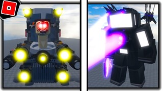 NEW UPDATE with UPGRADED TITAN TV MAN and MORE in SUPER FLUSH UNIVERSE - Roblox