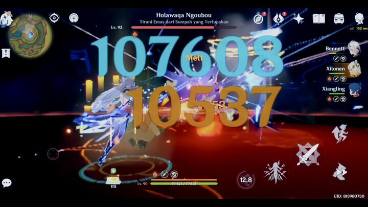 Skirk Melt Damage tipis