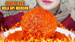 ASMR BAKSO LAVA BERANAK BOLA API MERCON | GIVEAWAY | BUKA PUASA ULUL ASMR