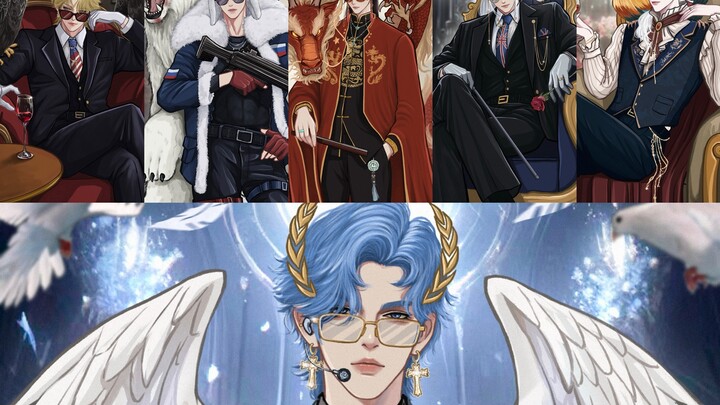 “Alen, ngurus lima bapak pasti bikin kamu capek banget～” | ch | CH Wuchang | CH Lian | Personifikasi