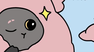 Dolly ran away in a hurry because he pinched someone