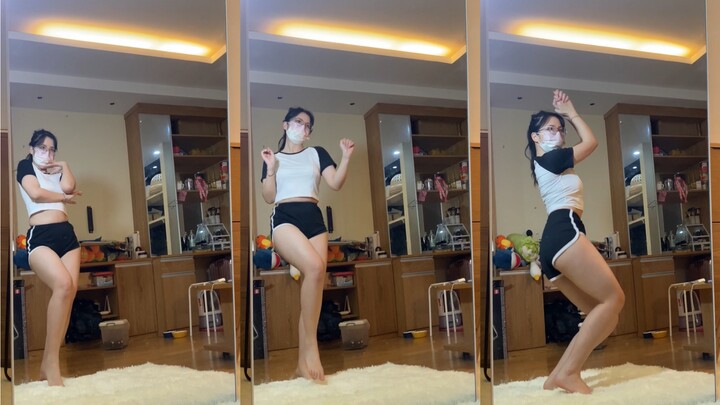 I almost broke my waist while jumping around at home alone WEGO