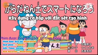 Doraemon tập 700 | Xây dựng cơ bắp với đất sét tạo hình | Vietsud + Lồng tiếng