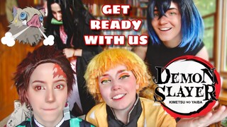 GET READY WITH US ✮DEMON SLAYER COSPLAY EDITION✮