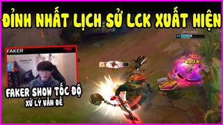 Vừa xuất hiện pha xử lý đỉnh nhất LCK, Faker show tốc độ xử lý vấn đề - LMHT - LOL - Skin - Montage