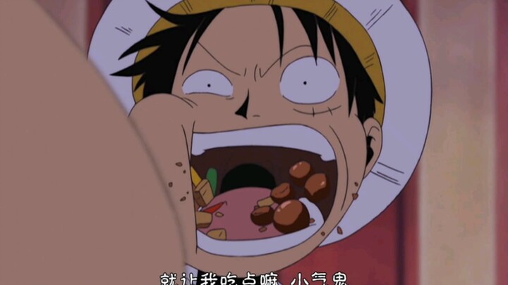 Kecepatan tangan makan Luffy memang tak ada tandingannya, di game yang menghirup badai lebih cepat d