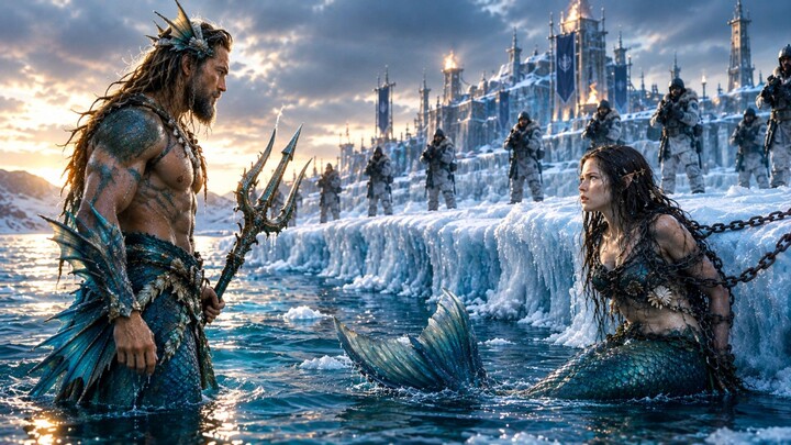 Beautiful Mermaid Turned A Man Into Triton to Rescue Her Family