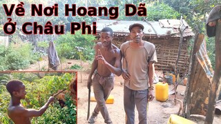 2Q vlogs||Về nơi hoang sơ cùng anh bạn đốt than angola||Ahihi cuộc sống châu phi