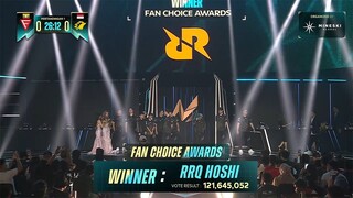 MOST POPULAR TEAM IN THE WORLD: RRQ HOSHI!! | M4 WORLD CHAMPIONSHIP FAN CHOICE AWARDS