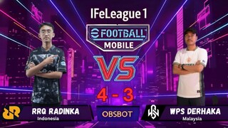 HIGHLIGHT Pertandingan RRQ Radinka vs WPS Derhaka IFeLeague 1 (4-3)