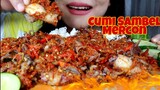 ASMR CUMI SAMBEL MERCON CABE RAWITNYA  BERLIMPAH | ASMR MUKBANG INDONESIA | EATING SOUNDS