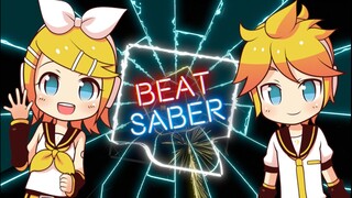 Beat Saber - Kagamine Rin・Len Electric Angel (Visual Map)