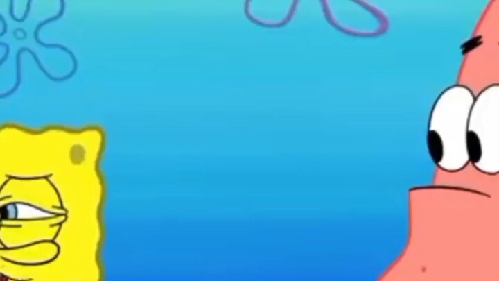 Spongebob Squarepants meragukan sesuatu