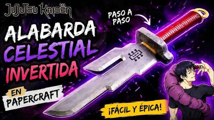 Alabarda Celestial Invertida TOJI FUSHIGURO (cosplay)