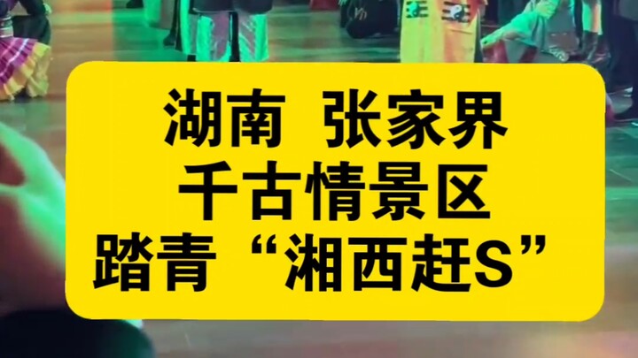 Màn “biểu diễn” đặc sắc tại khu thắng cảnh Thiên Cổ Tình Trương Gia Giới thật sự ấn tượng; những khu
