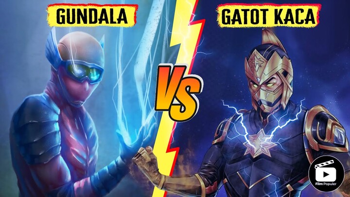 Pertarungan Dua Superhero Hebat Indonesia! GUNDALA VS SATRIA DEWA GATOTKACA, Siapa Jagoan Kalian?