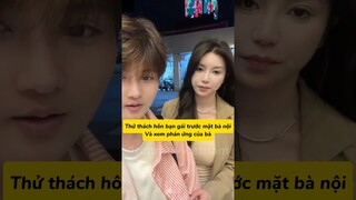 Bách Hợp || Thử Thách Hôn Bạn Gái Trước Mặt Người Lớn