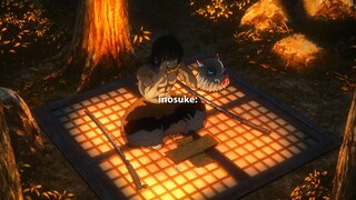 Inoske & Kanao VS Douma l Demon Slayer