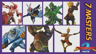 7 ANCIENT ELEMENTAL MASTERS (Penguasa Asal Elemen Boboiboy Movie 2)