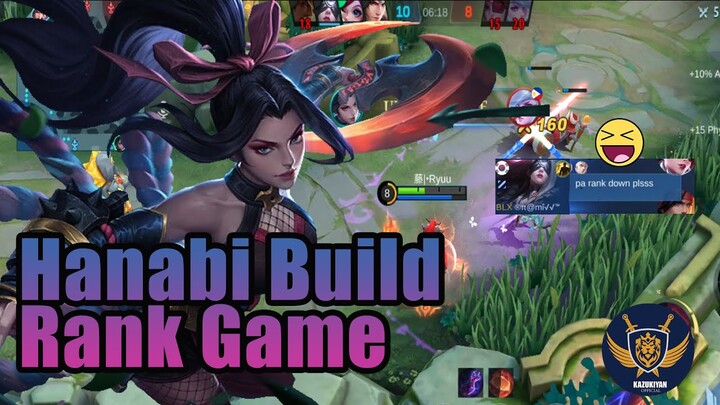 Pa Rank Down Please: Nana & Gatot with #Ryuu Hanabi - #mlbbhanabi