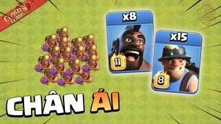 Solo Miner CỰC CĂNG - Cuối cùng đây vẫn là CHÂN ÁI - Th14 Attack Clash of clans | Akari Gaming