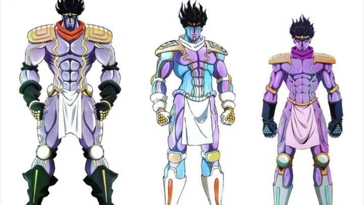 【JOJO】Comparison of the invincible Platinum Orangutan, Platinum Star and Platinum Monkey.