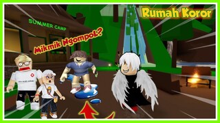 MAIN KE WATERPARK BROOKHAVEN TAPI TERNYATA ADA RUMAH KOROR MIKACIL HAMPIR NGOMPOL!! ROBLOX MIKOCIL
