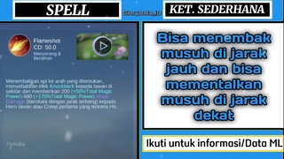 WAJIB TAHU FUNGSI DARI TIAP SPELL MOBILE LEGENDS