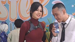 tinggal pake wig