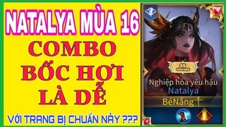 Natalya mùa 16 | Cách lên đồ và bảng ngọc Natalya mùa 16 chuẩn và mạnh nhất liên quân - HD GAME 76