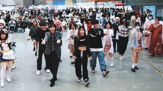 Fire up in winter! The second random dance challenge in Liuzhou! Home dance/K-POP random dance is en