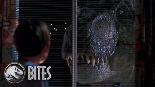 The T. rex Stares Down A Child | Jurassic World Bites #shorts
