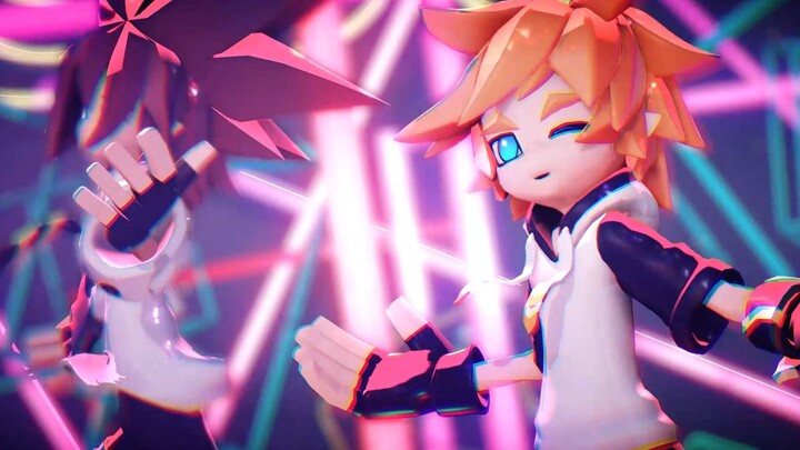 [Aotu World MMD/An×Jin, Cai+Yun] | "Dance" "Please love me whether you cry or laugh"