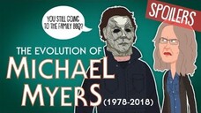 The Evolution Of Michael Myers 1978-2018 (Animated)