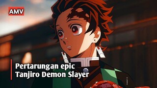 MENYALA ABANG KUHH🔥 Pertarungan Tanjiro melawan musuhnya!!