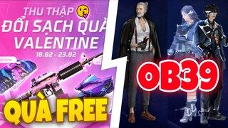 (Free Fire) Nhận Free Skin Súng M4A1 Tăng 2 Tốc Độ Bắn, Nhân Vật Mới OB39 Kỹ Năng Bất Tử Cực Mạnh