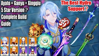 Ayato Will become The Best Support for Pyro & Cryo Character? - Completed Build Guide