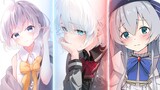 [AMV]Gadis berambut putih di berbagai anime|<Make a Move>
