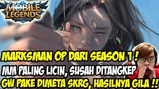 SANG LEGENDA MM PERTAMA SEASON 1 ! MENGAMUK DI META SKRG! SELENA, ESMERALDA, FRANCO AFK AJA !!