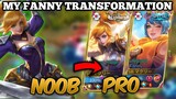 NOOB FANNY TO PRO FANNY JOURNEY | Insane Transformation | MLBB