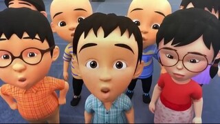 Upin & Ipin Musim 18 - Surau Terbakar - Upin Ipin Terbaru 2024