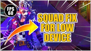 Free Fire lag Fix 1GB 60Fps Config lag Squad Fix Ranked Free Fire Fix lag Best Config For 1gb 2gb