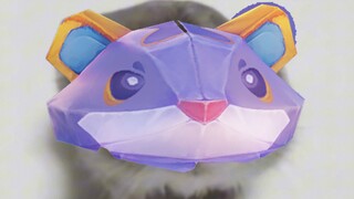 Born a ditty, but an origami mouse