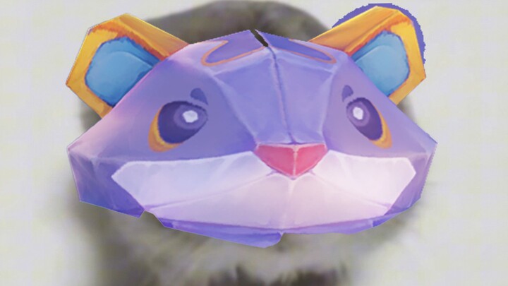 Born a ditty, but an origami mouse