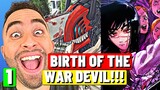 THE WAR DEVIL!!! Chainsawman Part 2 Chapter 1 Reaction & Review