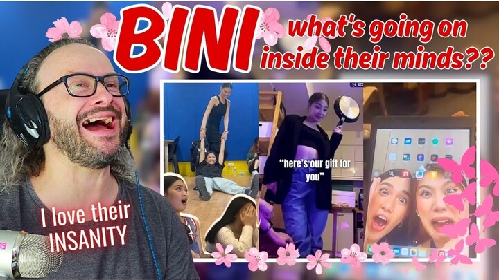 crazy girls!!! BINI : moments that'll make you think "what's going on inside their minds??" reaction