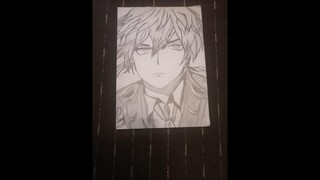 Zhongli || Drawing Timelapse || Genshin Impact!